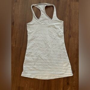 Striped LuluLemon tank